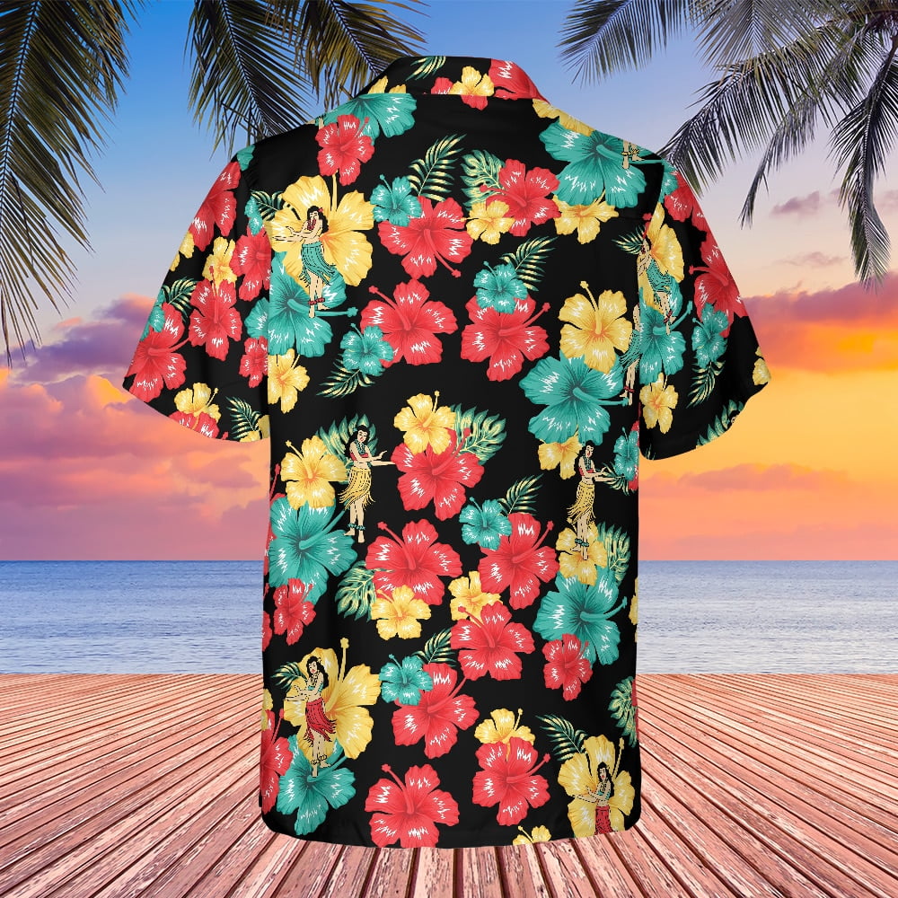 Back To The Future Emmett Brown Doc Train Hawaiian Shirt - Tazila