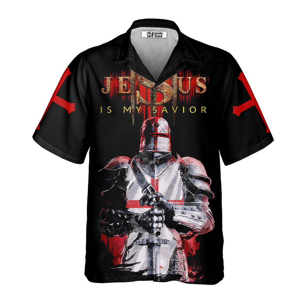 Knights Templar Faith Inspired Aloha Hawaiian Shirts For Men and Women