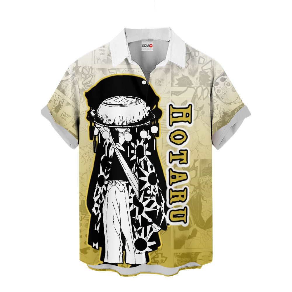 Hotaru Haganezuka Hawaiian Shirt Manga Style