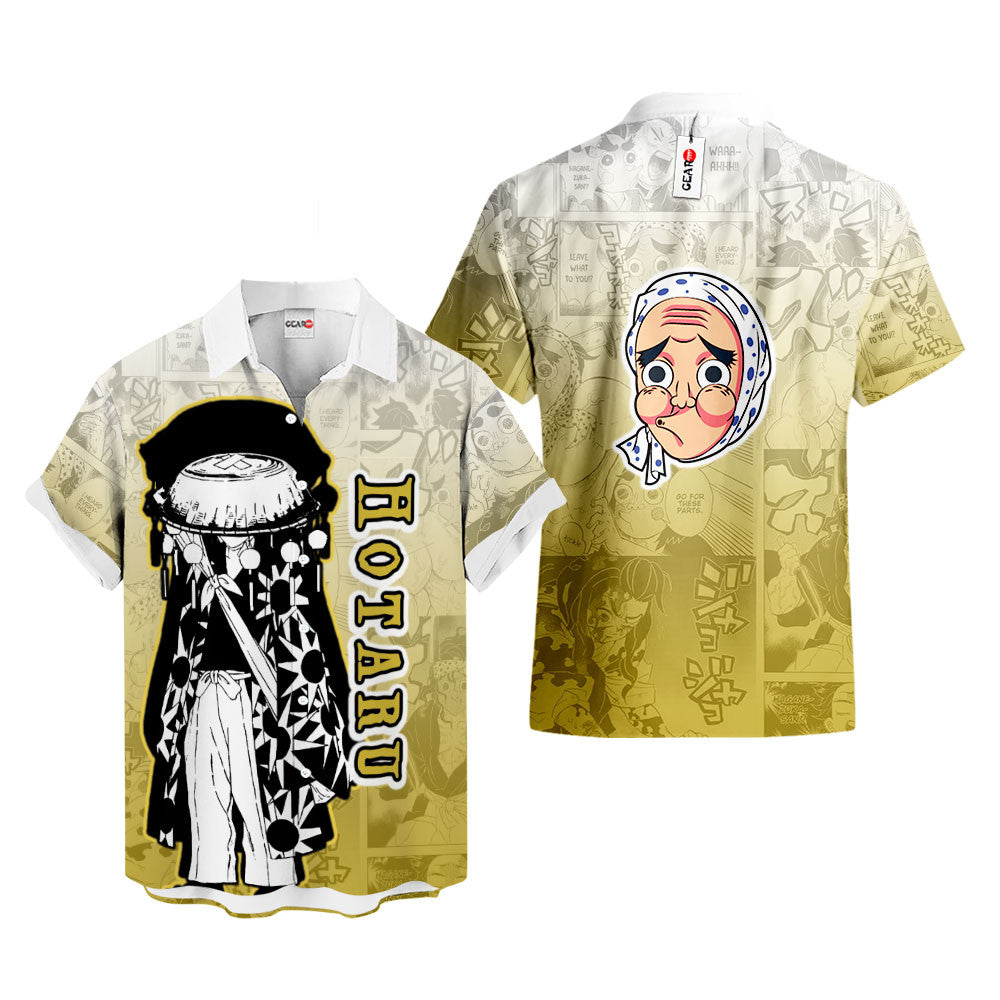 Hotaru Haganezuka Hawaiian Shirt Manga Style