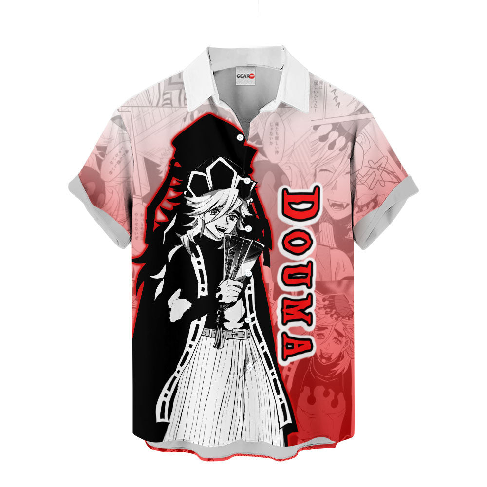 Douma Hawaiian Shirt Manga Style