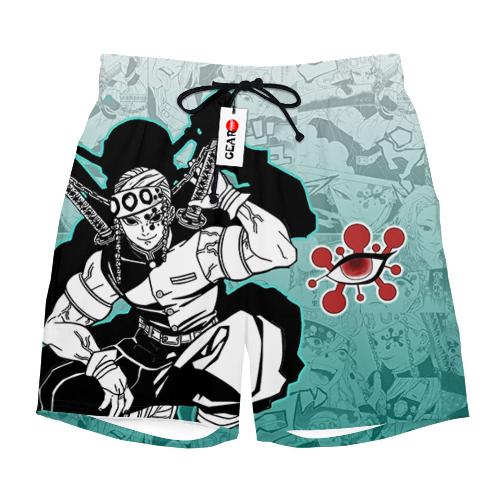Tengen Uzui Beach Shorts Manga Edition