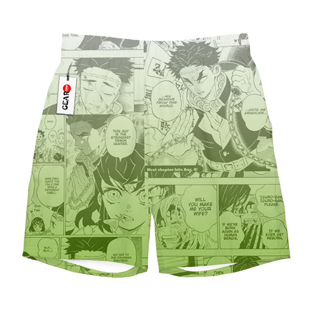 Gyomei Himejima Beach Shorts Manga Edition