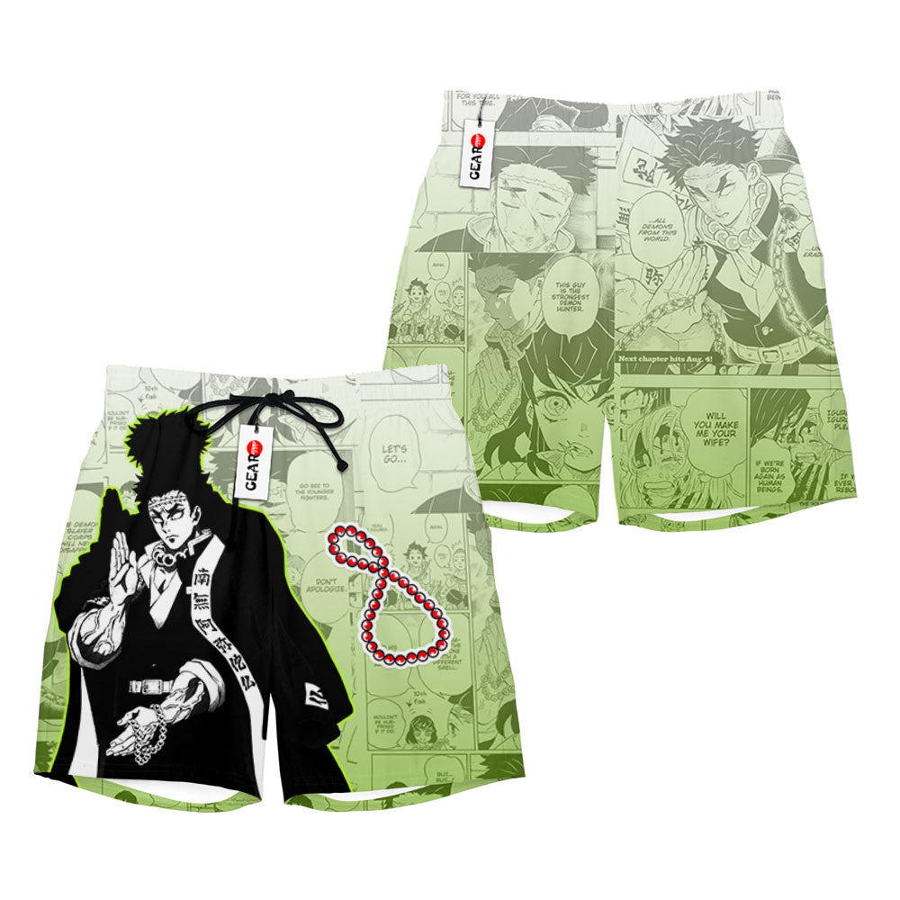 Gyomei Himejima Beach Shorts Manga Edition