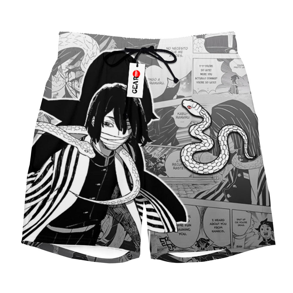 Obanai Iguro Beach Shorts Manga Edition