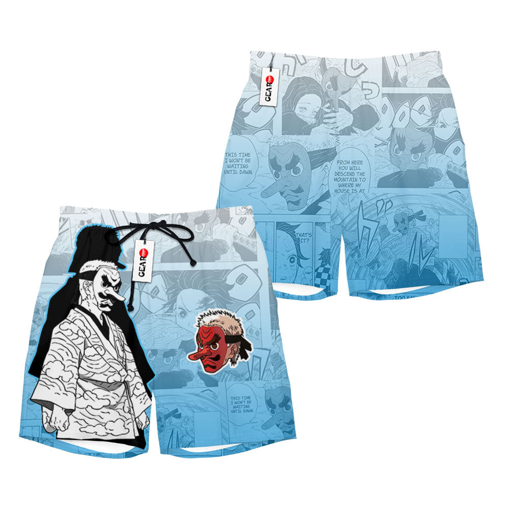 Sakonji Urokodaki Beach Shorts Manga Edition