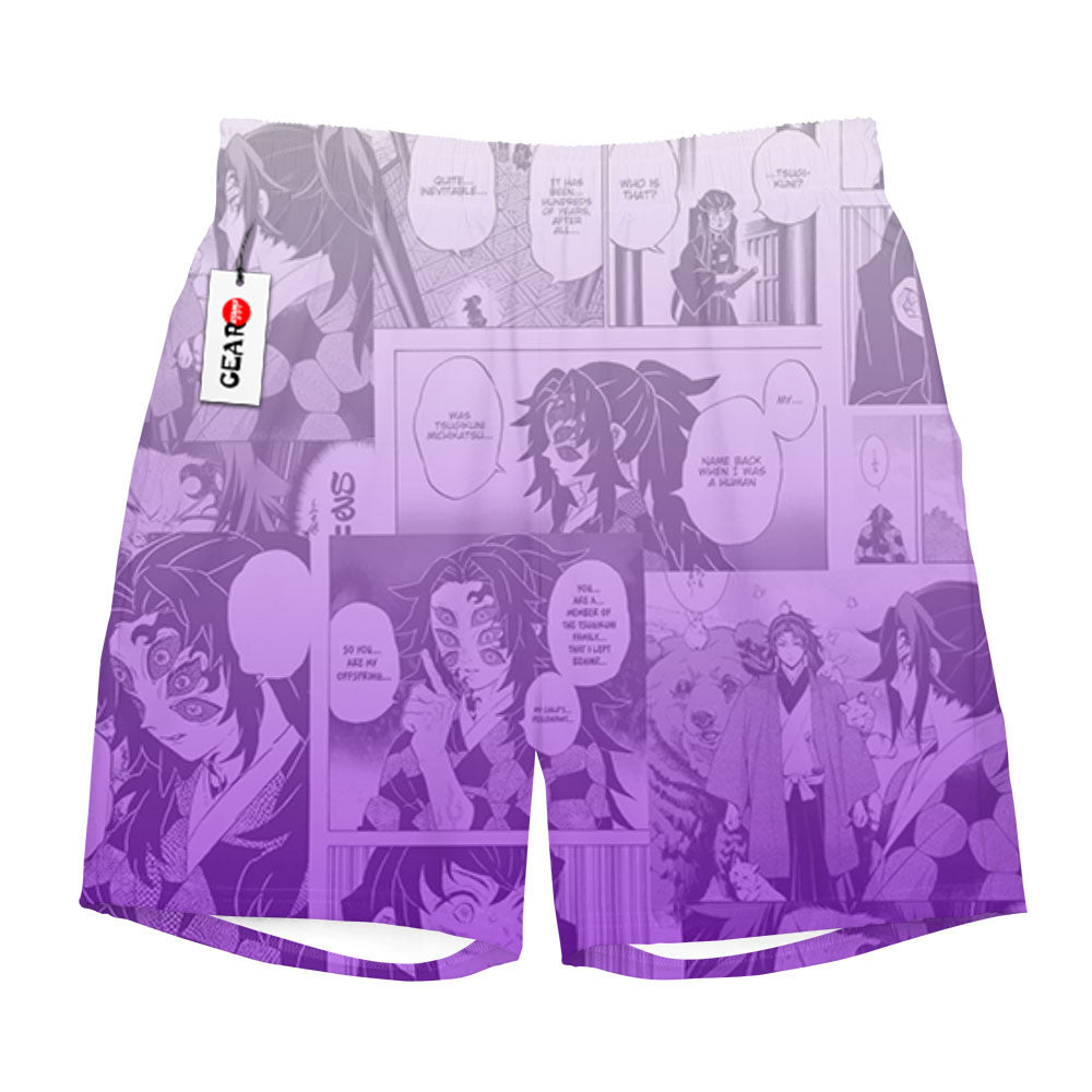Kokushibo Beach Shorts Manga Edition