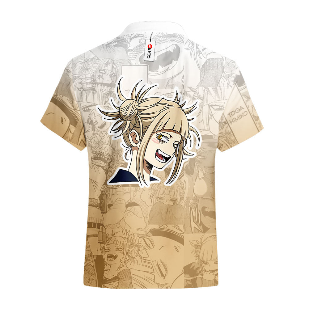 Himiko Toga Hawaiian Shirt Manga Style