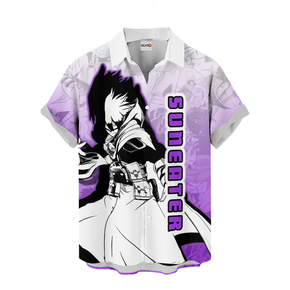 Suneater Hawaiian Shirt Manga Style