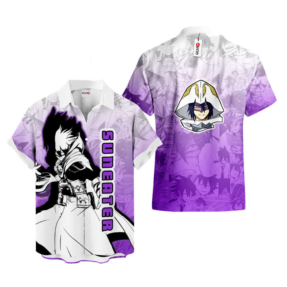 Suneater Hawaiian Shirt Manga Style