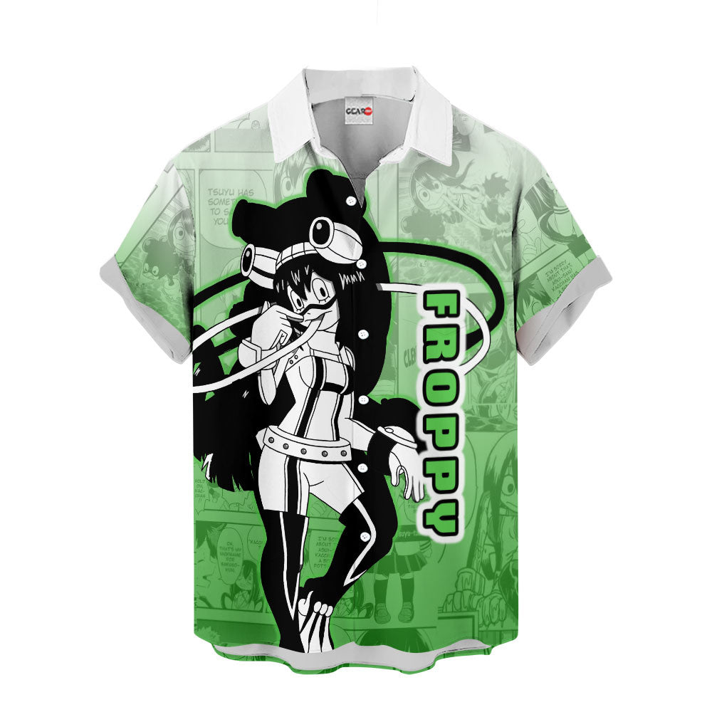 Froppy Hawaiian Shirt Manga Style
