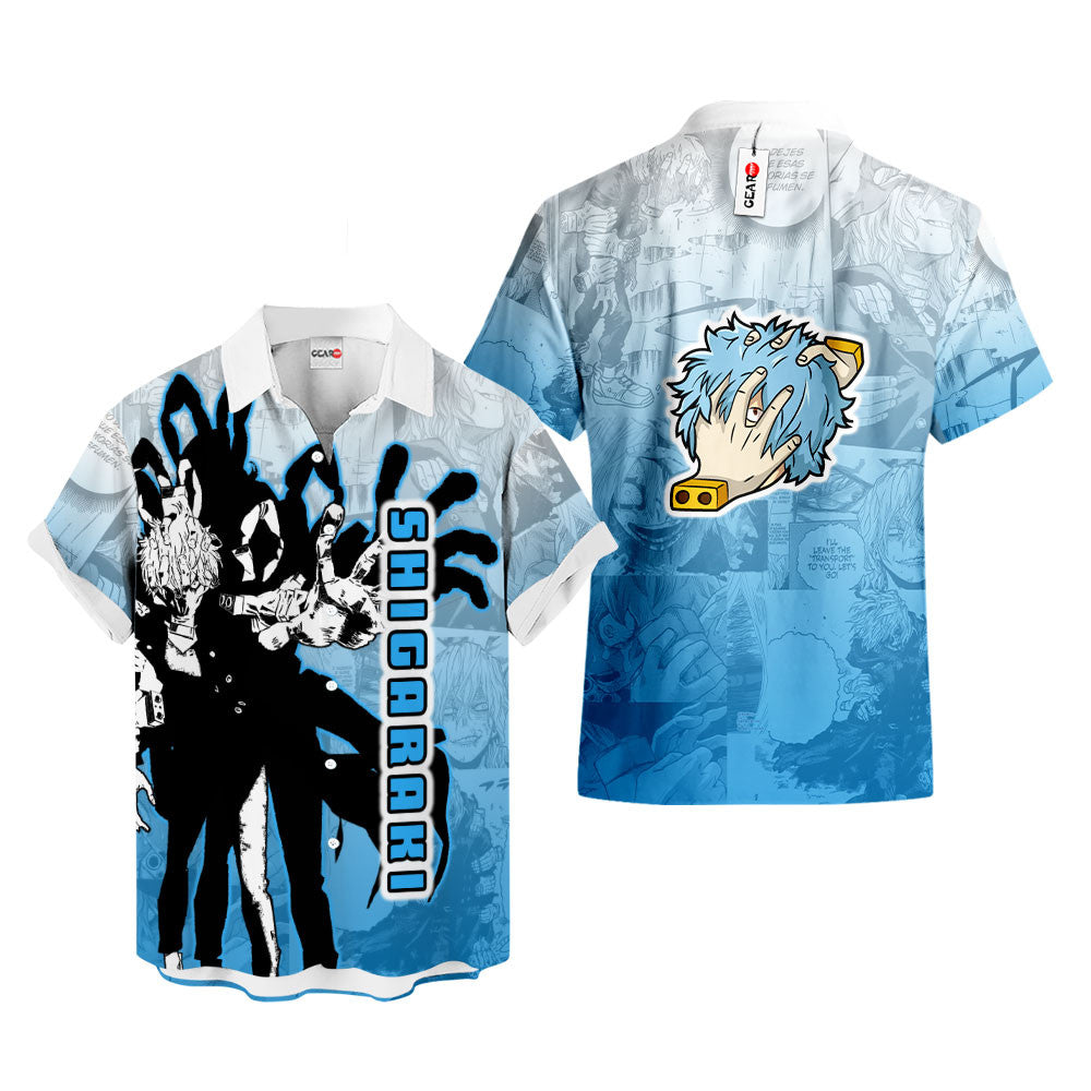 Tomura Shigaraki Hawaiian Shirt Manga Style