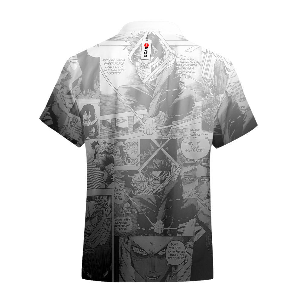 Shota Aizawa Hawaiian Shirt Manga Style
