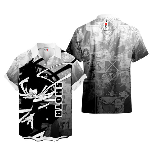 Shota Aizawa Hawaiian Shirt Manga Style