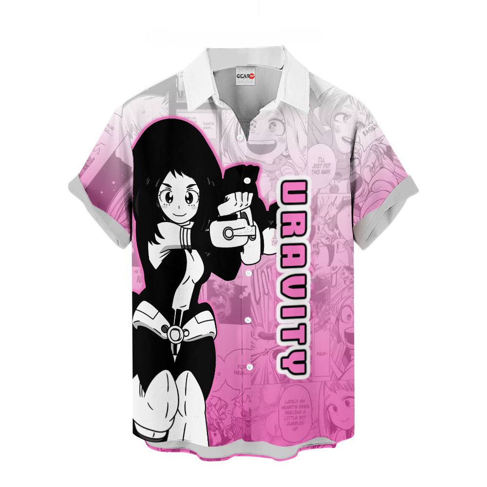 Uravity Hawaiian Shirt Manga Style