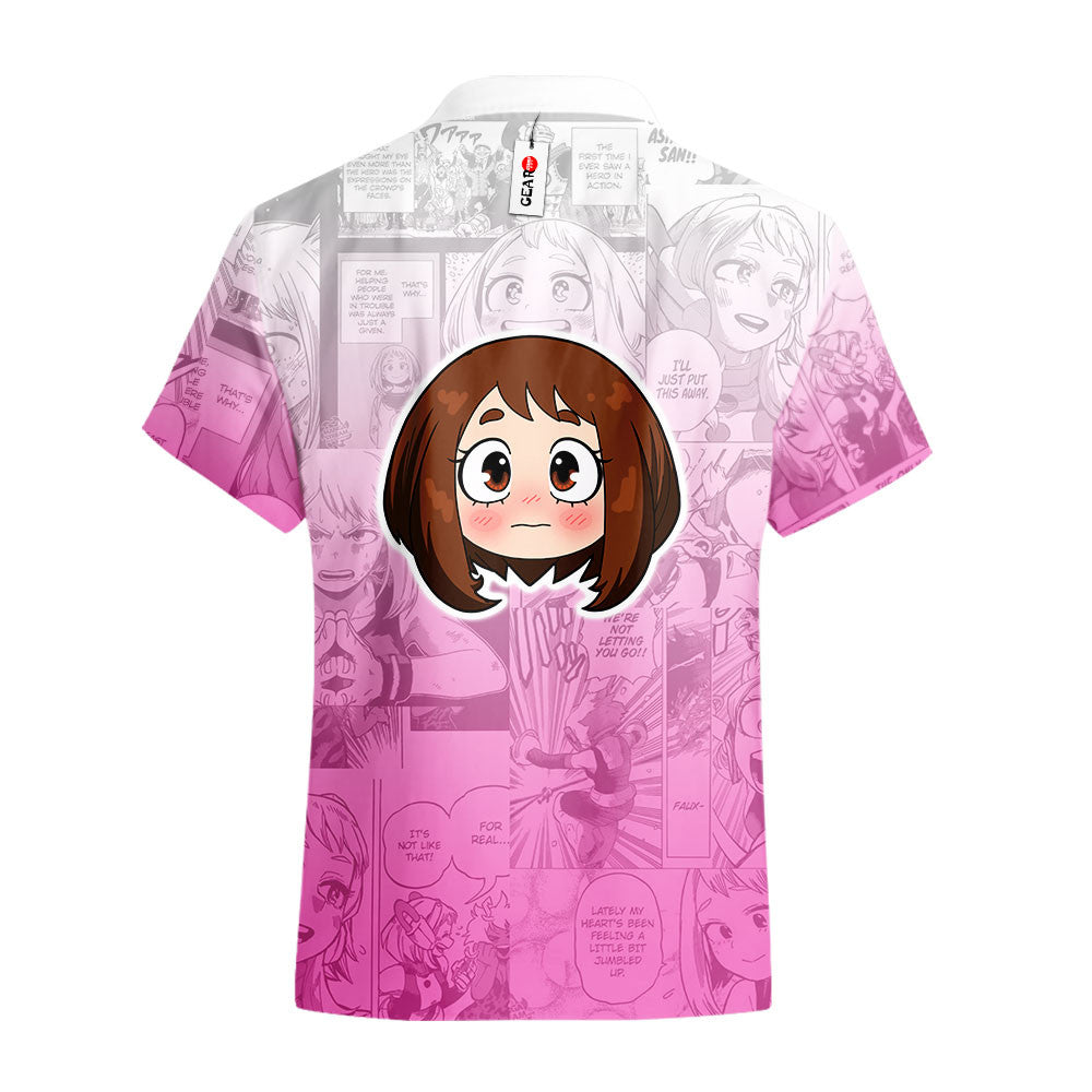 Uravity Hawaiian Shirt Manga Style