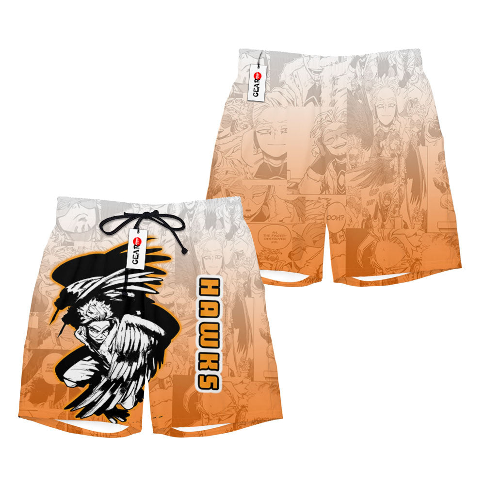 Hawks Beach Shorts Manga Edition