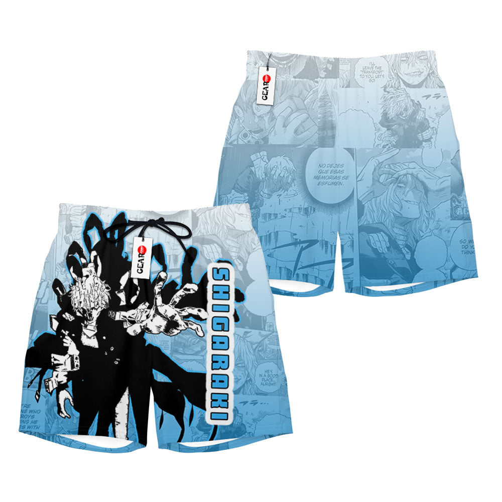 Tomura Shigaraki Beach Shorts Manga Edition