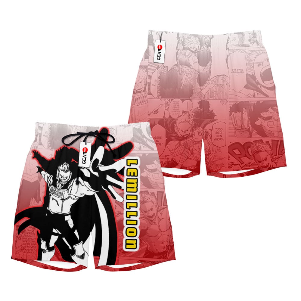 Lemillion Beach Shorts Manga Edition