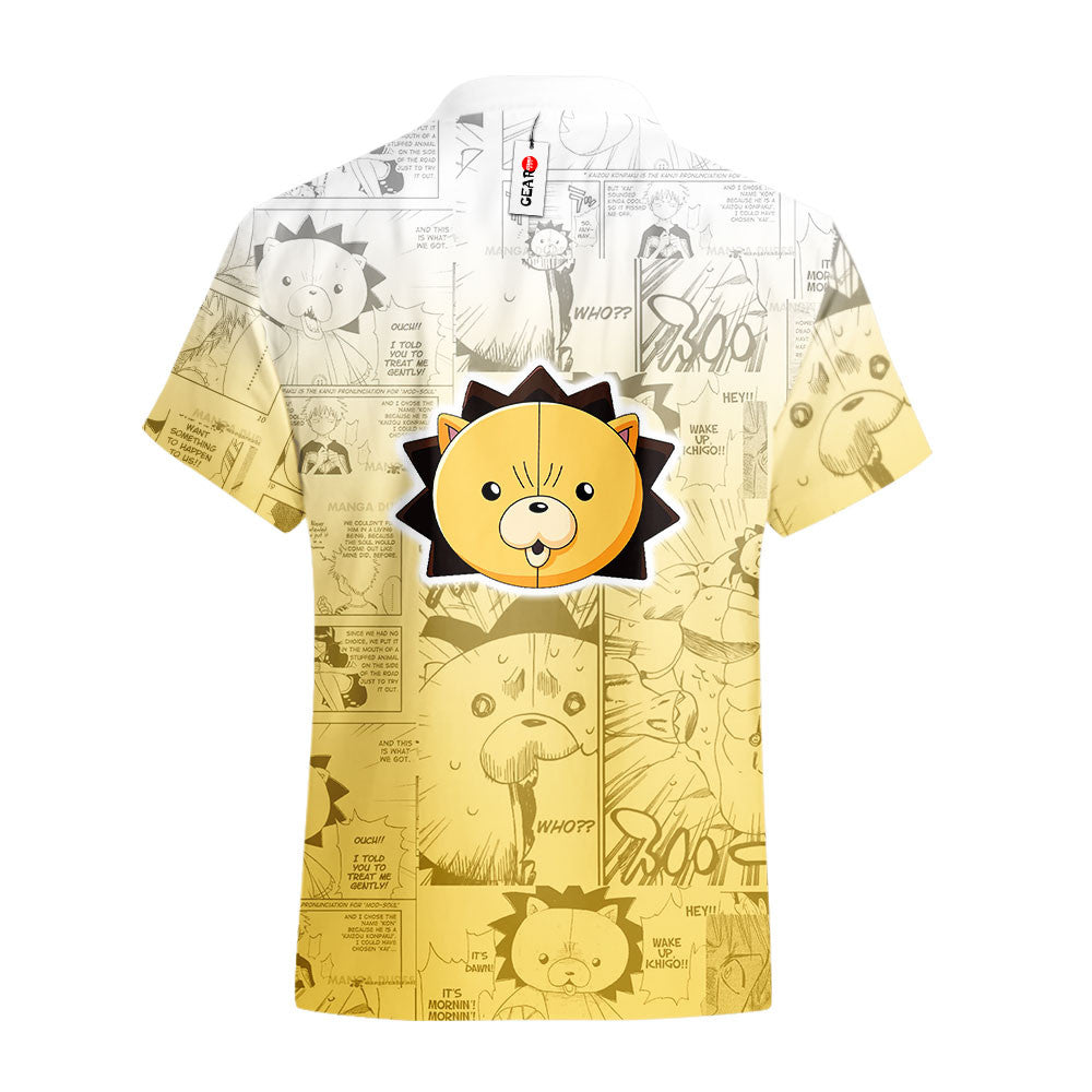 Kon Hawaiian Shirt Manga Style