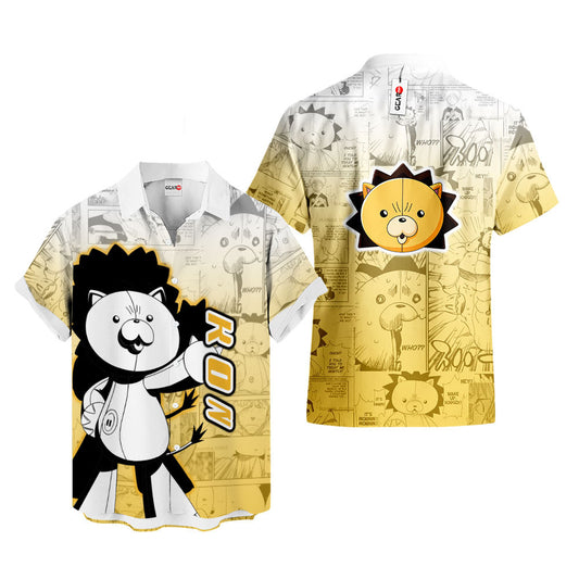 Kon Hawaiian Shirt Manga Style