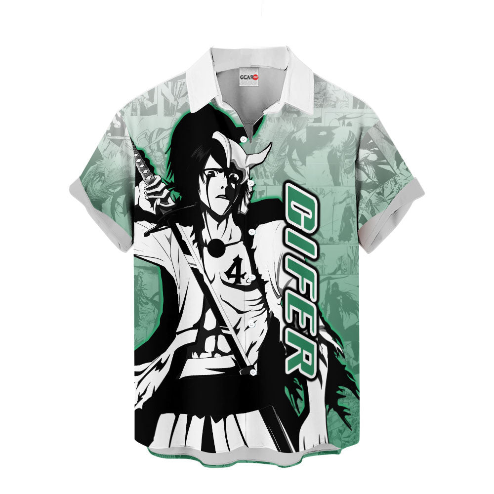 Ulquiorra Cifer Hawaiian Shirt Manga Style