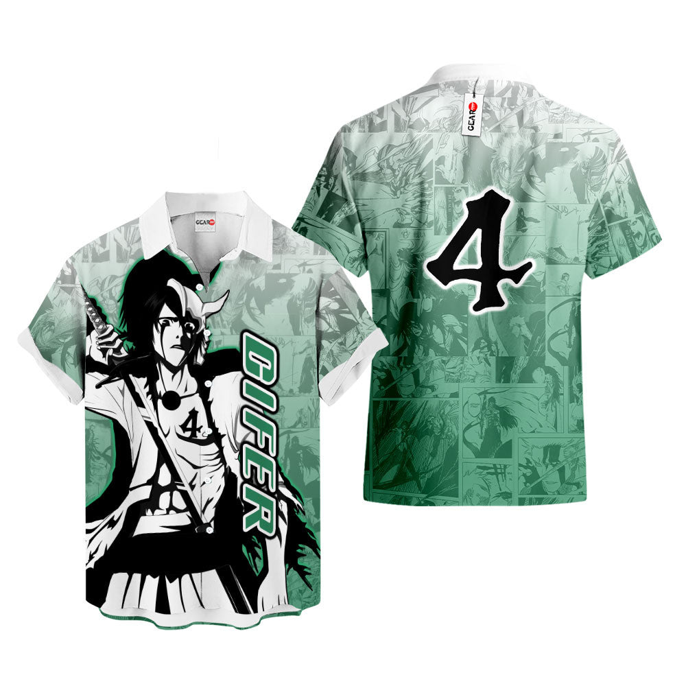Ulquiorra Cifer Hawaiian Shirt Manga Style