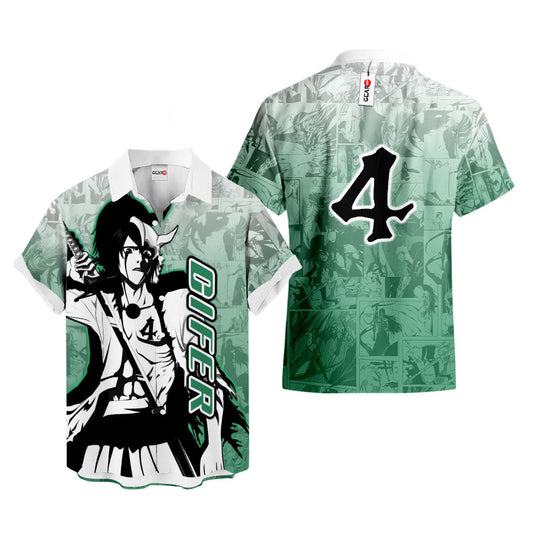 Ulquiorra Cifer Hawaiian Shirt Manga Style