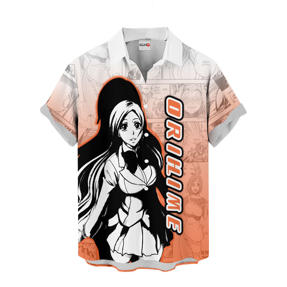 Orihime Inoue Hawaiian Shirt Manga Style