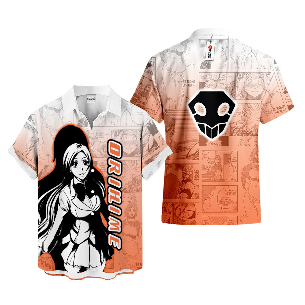 Orihime Inoue Hawaiian Shirt Manga Style