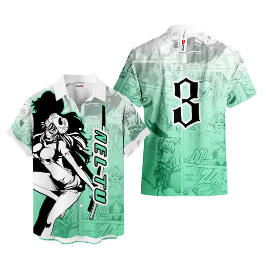 Nel Tu Hawaiian Shirt Manga Style