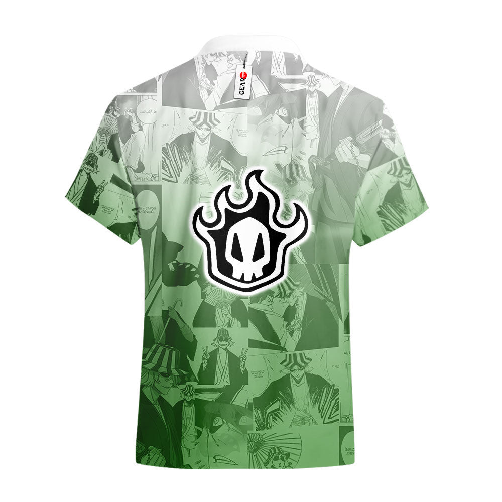 Kisuke Urahara Hawaiian Shirt Manga Style