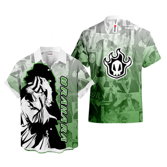 Kisuke Urahara Hawaiian Shirt Manga Style