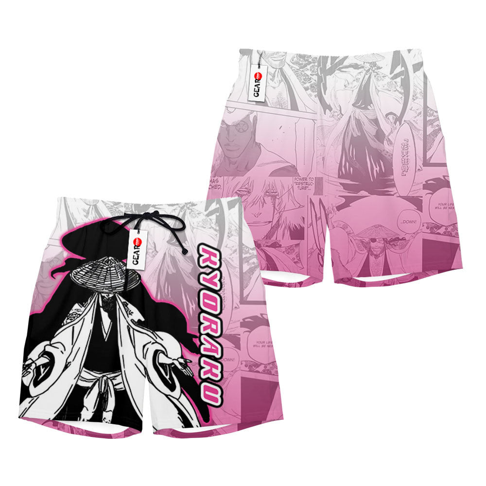 Shunsui Kyoraku Beach Shorts Manga Edition