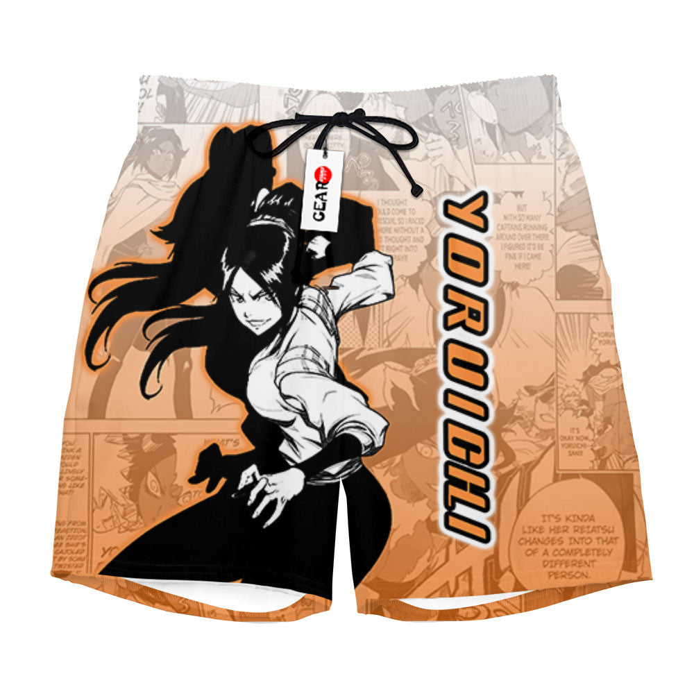 Yoruichi Shihouin Beach Shorts Manga Edition