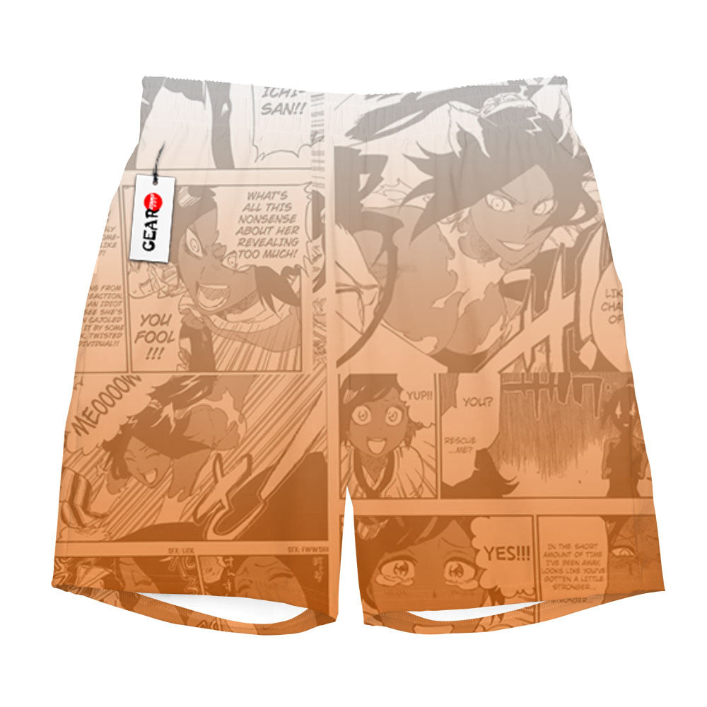 Yoruichi Shihouin Beach Shorts Manga Edition
