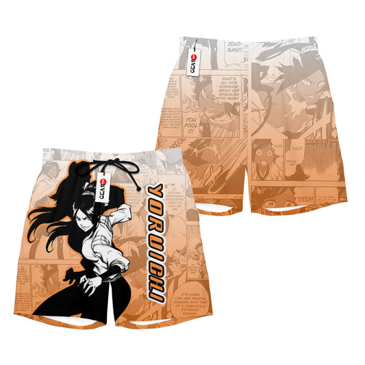 Yoruichi Shihouin Beach Shorts Manga Edition