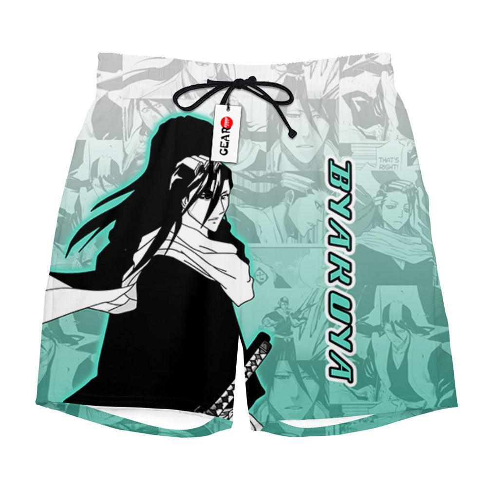 Byakuya Kuchiki Beach Shorts Manga Edition