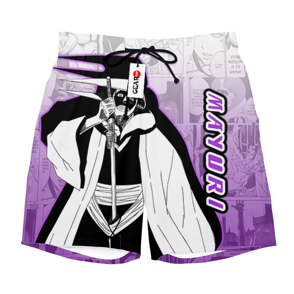 Mayuri Kurotsuchi Beach Shorts Manga Edition