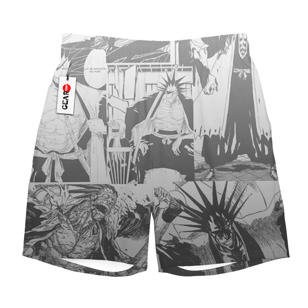 Kenpachi Zaraki Beach Shorts Manga Edition