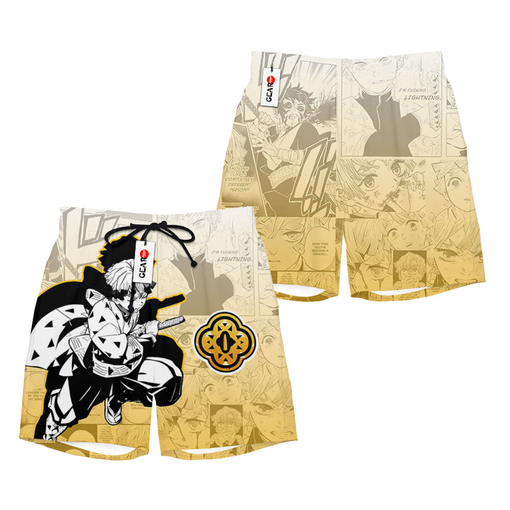 Zenitsu Beach Shorts Manga Edition