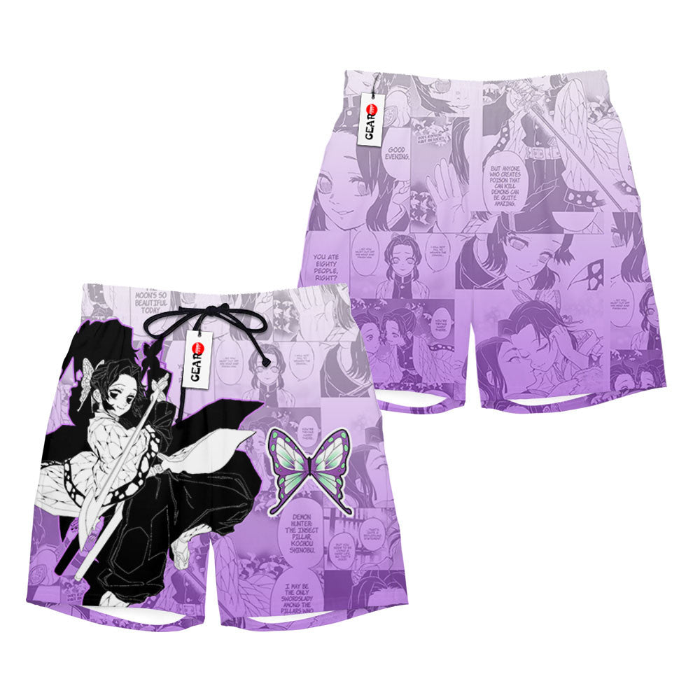Shinobu Kocho Beach Shorts Manga Edition