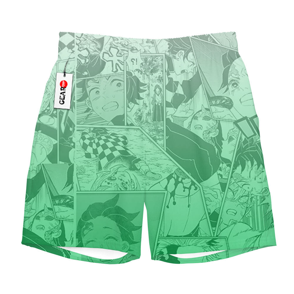 Tanjiro Beach Shorts Manga Edition