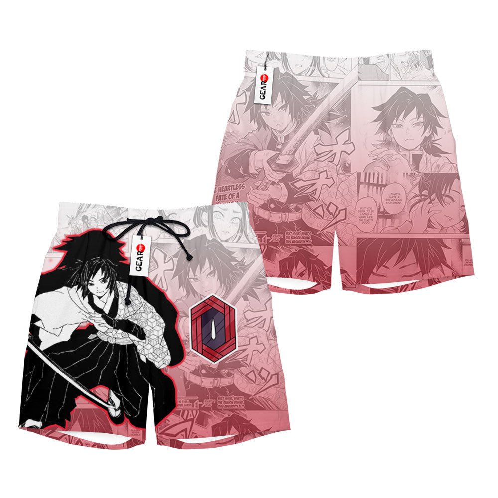Giyu Beach Shorts Manga Edition