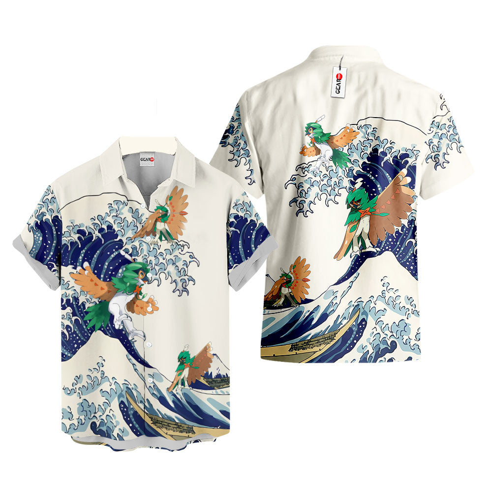 Decidueye Hawaiian Shirt - Great Wave Style