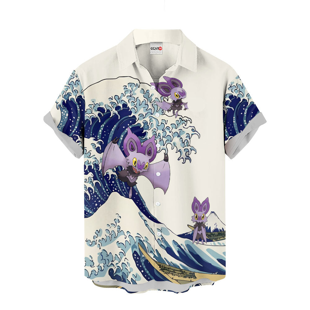 Noibat Hawaiian Shirt - Great Wave Style