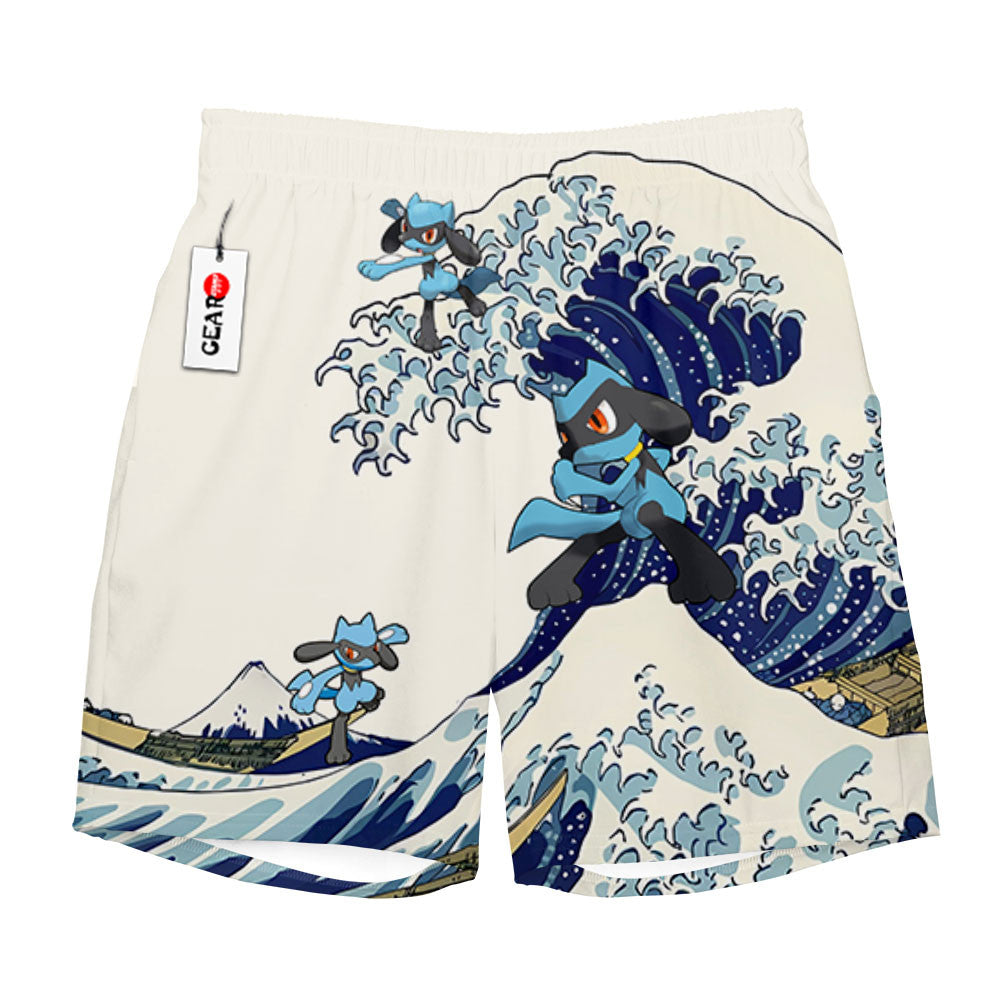 Riolu Beach Shorts - Great Wave Edition