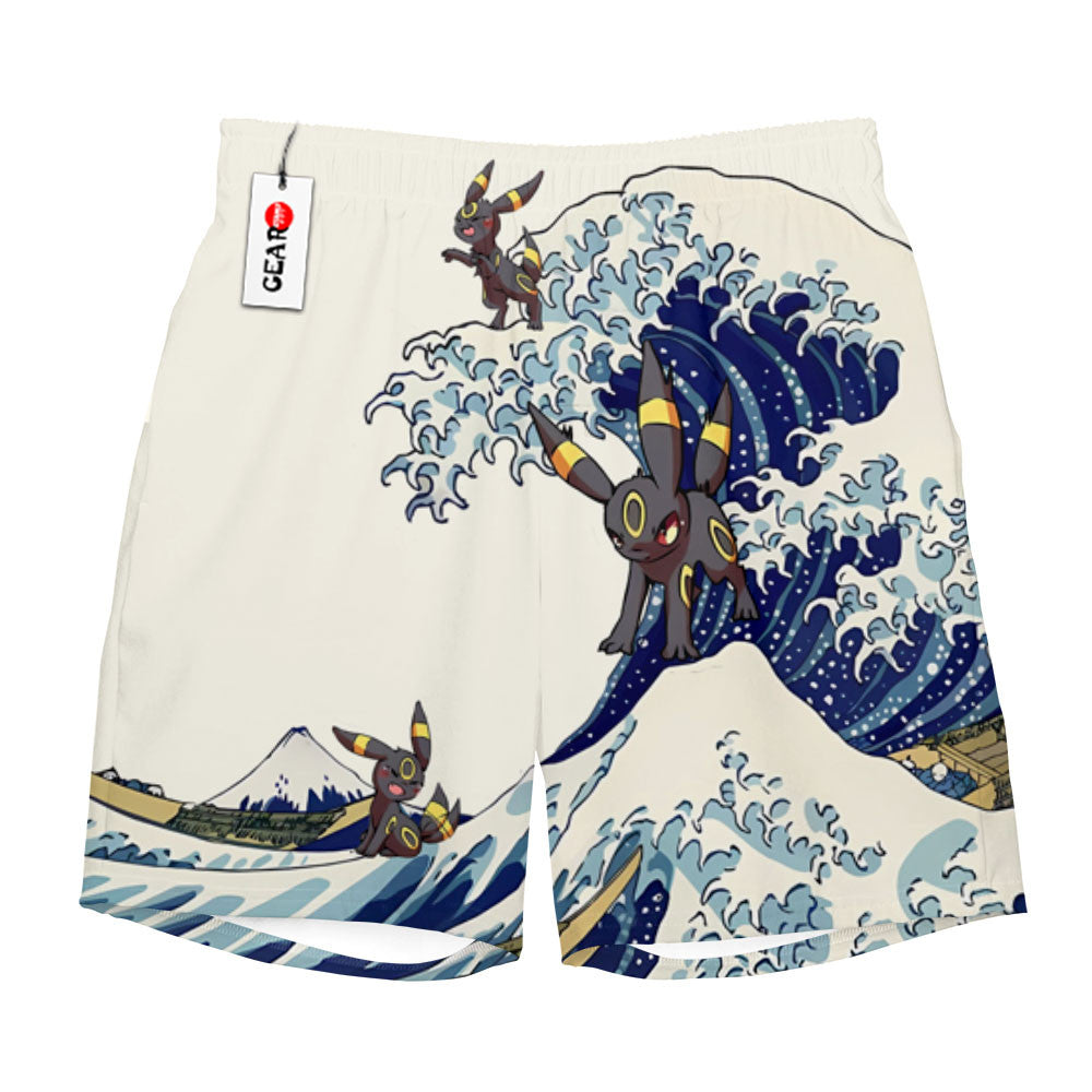Umbreon Beach Shorts - Great Wave Edition