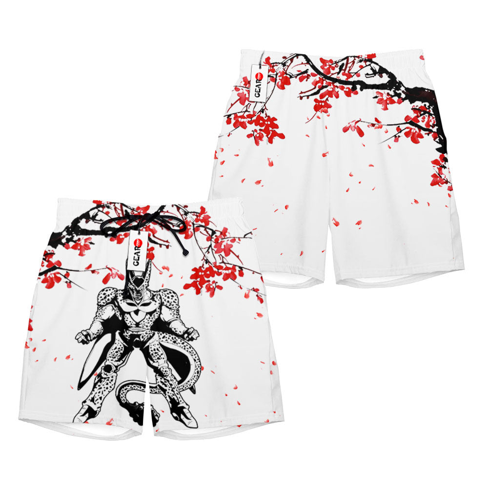 Cell Max Beach Shorts - Cherry Blossom