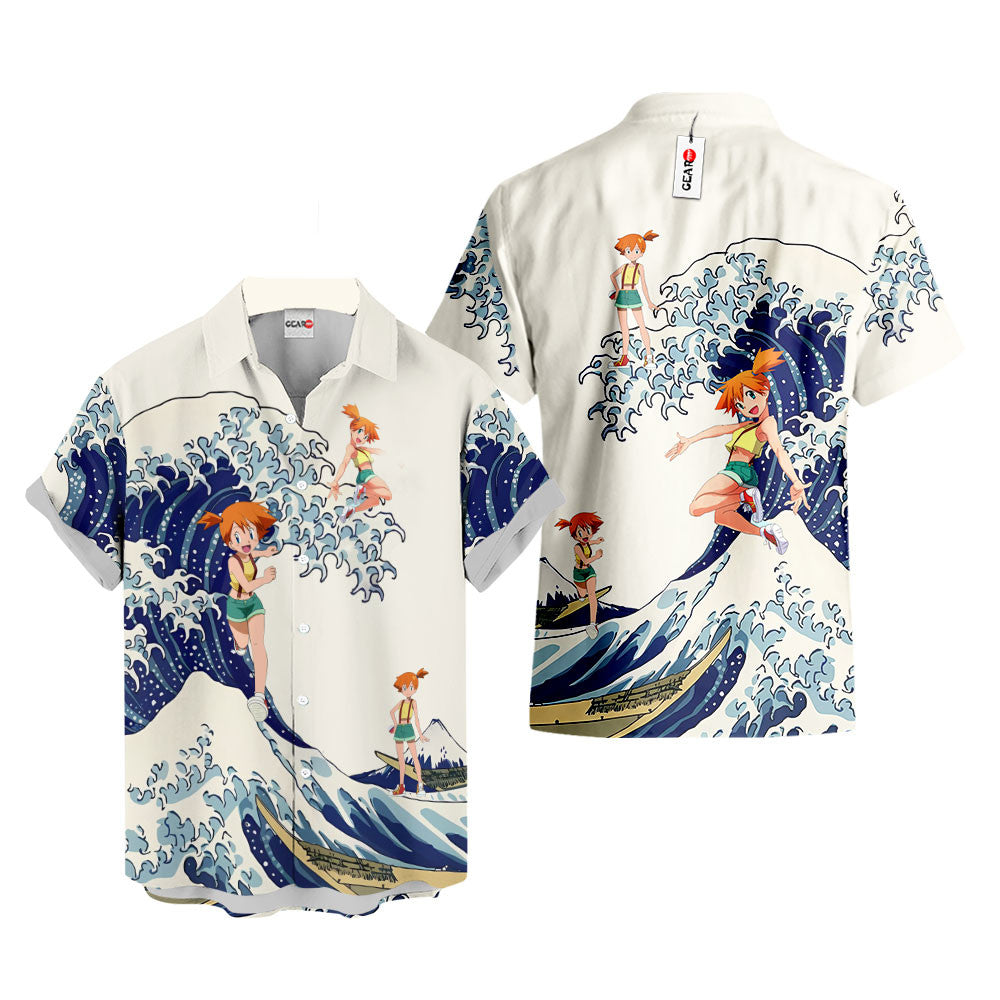 Misty Kasumi Hawaiian Shirt - Great Wave Style